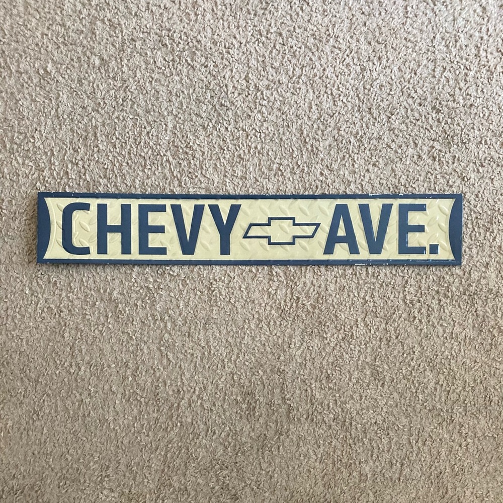 CHEVY Sign